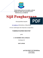 Sijil Penghargaan