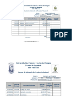 Formato de Informe Semanal Unicach