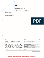 Mitsubishi PLK-B Manual