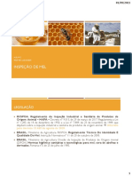 Inspeção de mel: legislação, produção, beneficiamento e classificação