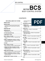 Body Control System: Section