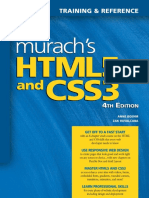 Murach’s HTML5 and CSS3-Verson 4