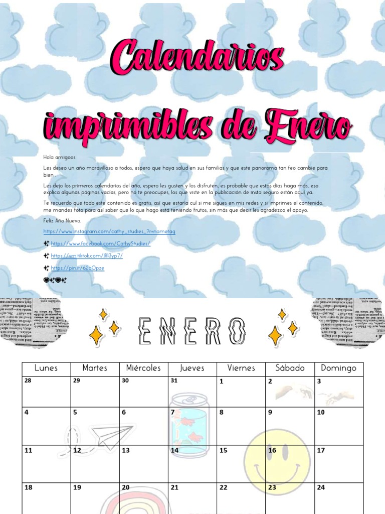Calendario Enero 2021 Pdf Calendario