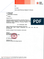 694 - Udd - Pengurus Pmi Dan Ka Udd Pmi - Pengunduran Jadwal Pertemuan Regional V Di Manado - 0001