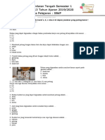 Soal SBDP Kelas 6 K13 Terbaru 2019