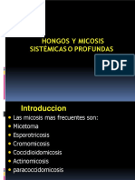 Micosis sistémicas y profundas: hongos causales y manifestaciones clínicas