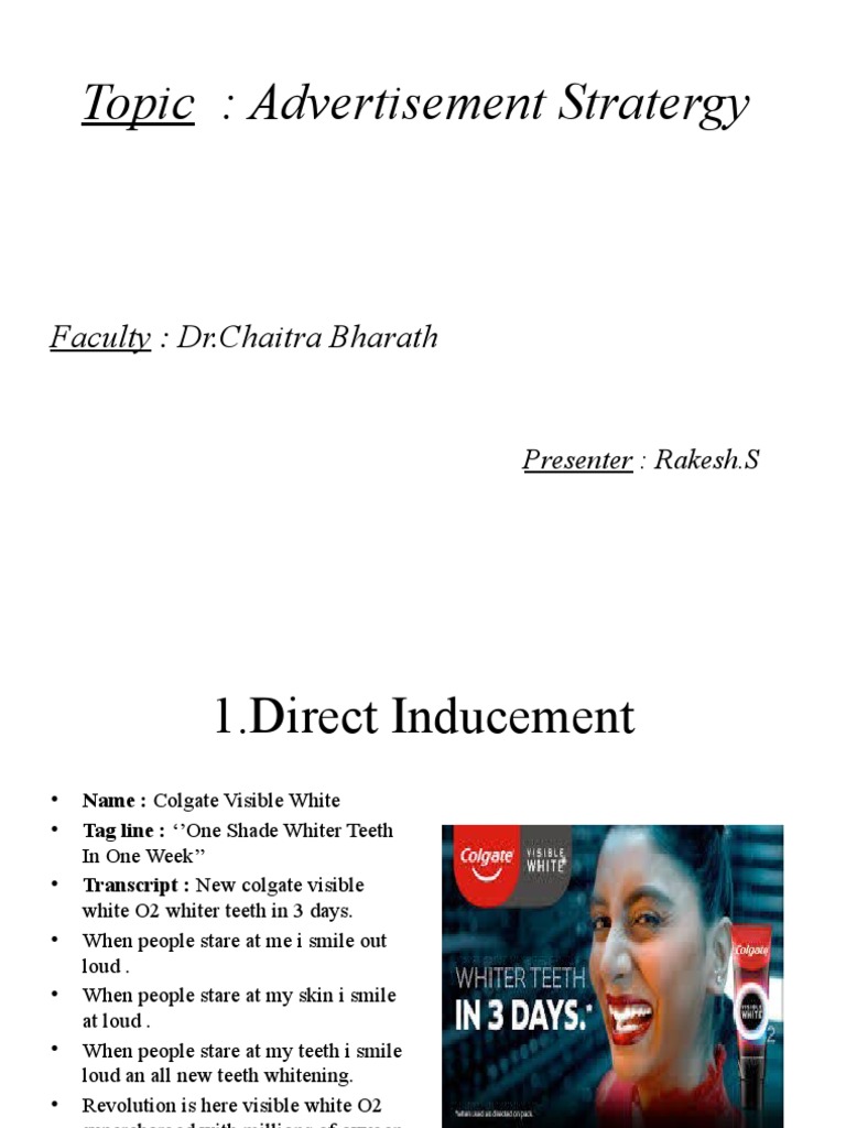 Advertisement Stratergy | PDF