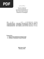 Download Report of Fluent Simulation of Aerofoil NACA 4412 by    SN60960153 doc pdf