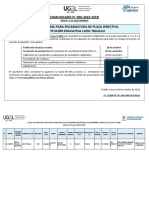 Comunicado 006 Convocatoria Plaza Directiva Ie Liceo Trujillo 2022 PDF