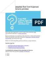 Free PDF Kumpulan Soal Teori Kejuruan Multimedia Berserta Jawaban
