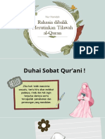 Rahasia Dibalik Rutinitas Tilawah