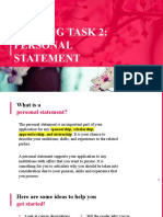 2 - Personal Statement Guide