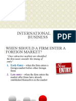 Chapter 9 - International Market Entry Modes (E)