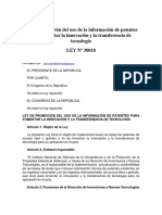 Ley 30018 PDF