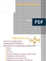 Presentacion PLANEACION ESTRATEGICA