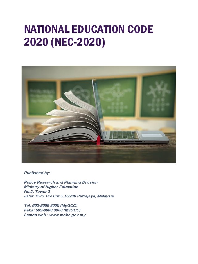 National Education Code 2020 Overview | PDF | Engineering | Social Sciences