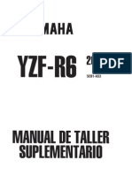 YZF R6 2001 Manual de Tayer