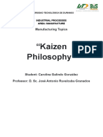 Kaizen Philosophy Continuous Improvement
