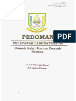 PP 3 Pedoman Pelayanan Laboratorium