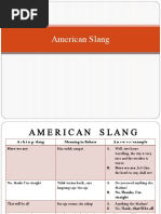 American Slang