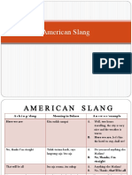 American Slang