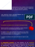 Moleculas y Clasificacion de La Materia