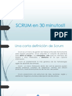 SCRUM en 30 Minutos!!