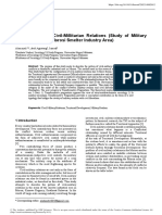 Configuration of Civil-Millitarian Relations (Study of Military Shsconf - Icss2022 - 02012 - Compressed
