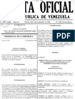 Normas para Clasificación de Efluentes y Vertidos Líquidos. #5021