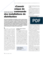 Concepts D'avenir de La Technique de Contrôle-Commande Des Installations de Distribution