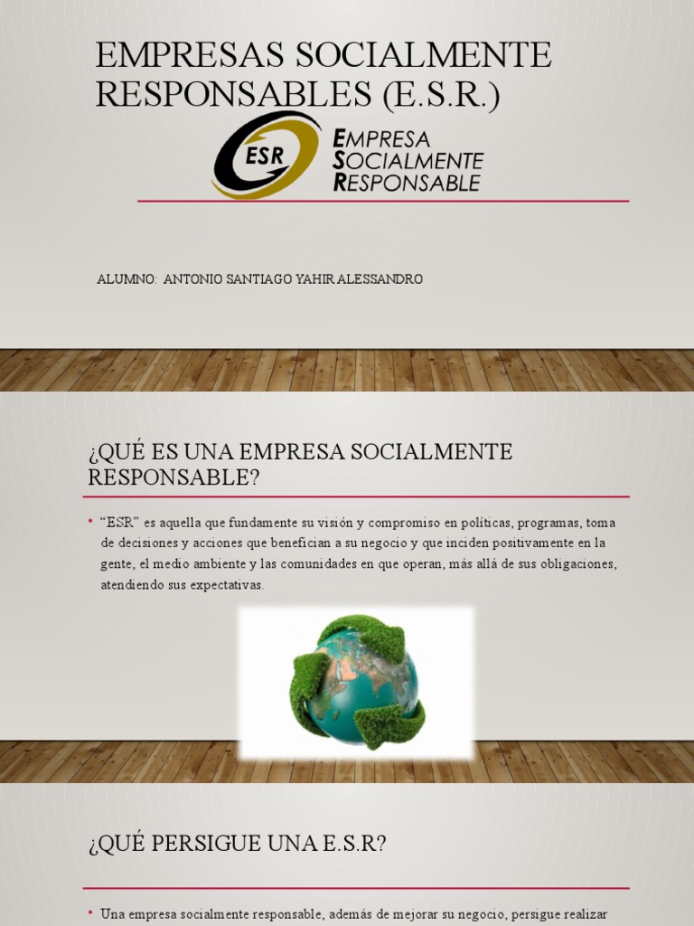 Empresas Socialmente Responsables en México | PDF | Responsabilidad