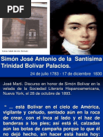 Trabajo de La Vida de Simòn Bolívar