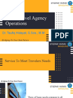 5 Retail Travel Agency Operations