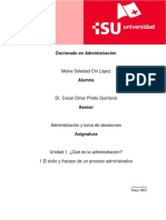 Tarea 1 Qué Es La Administración