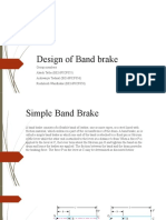 Design of Band Brake