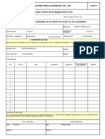 Reduce Internal Rejection 20% Assembly