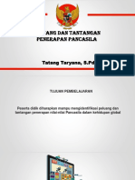 Peluang Dan Tantangan Pancasila