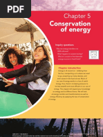 Cambridge Science - Chapter 5 - Conservation of Energy 