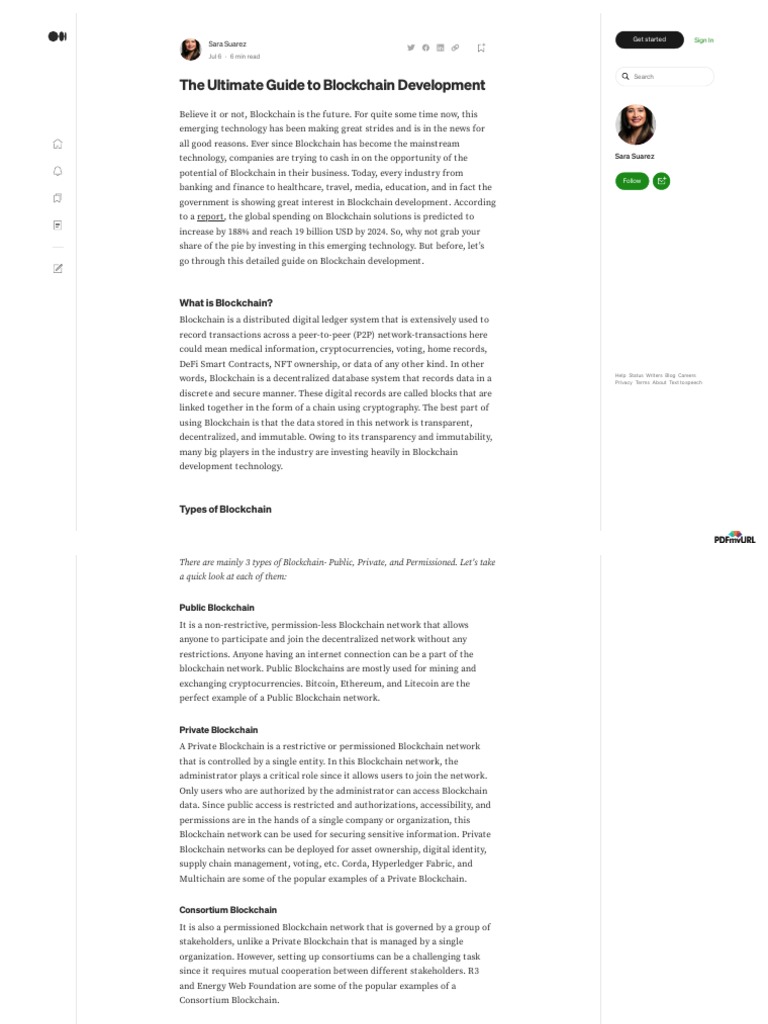 Blockchain Development - Why It's The Right Time To Consider It | PDF ...