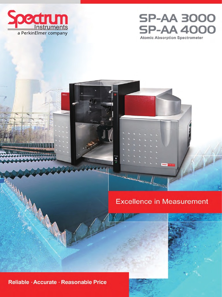 SP-AA 3000/4000 Atomic Absorption Spectrometers | PDF | Atomic ...