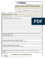 Grievance Form (Borang Ketidakpuashatian Atau Rungutan)