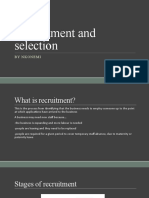 Recruitment and Selection