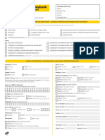 Mortgage Financing Application Form