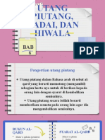 Utang Piutang, Gadai, dan Hiwalah