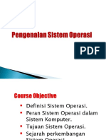 Pengenalan Sistem Operasi