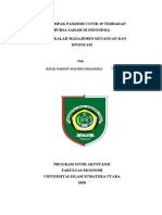 Dampak Pandemi Covid-19 Terhadap Bursa Saham Di Indonesia