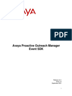 AvayaProactiveOutreachManager4 0 1EventSDKGuide