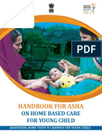 Handbook For ASHA On Home Based Care For Young Child-English