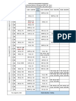 IMT Ghaziabad PGDM Term I Timetable 2022