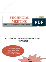 Technical Meeting Peserta Lomba Gew 22